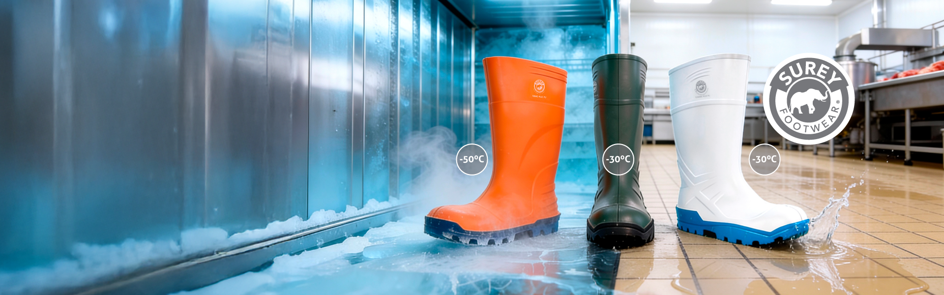 What are the best boots for working in extreme cold and wet conditions?