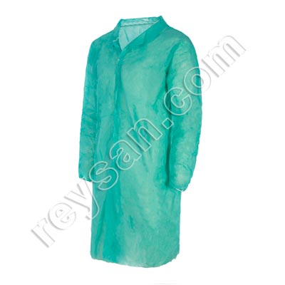 Polyethylene and polypropylene disposable overcoats
