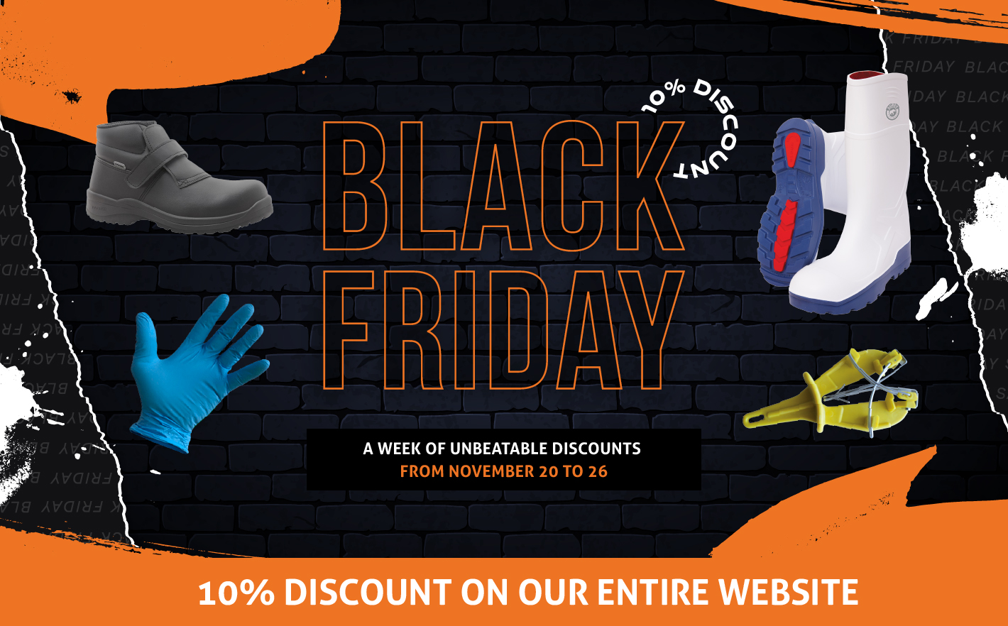 Our Black Friday begins! 10% discount on our entire website
