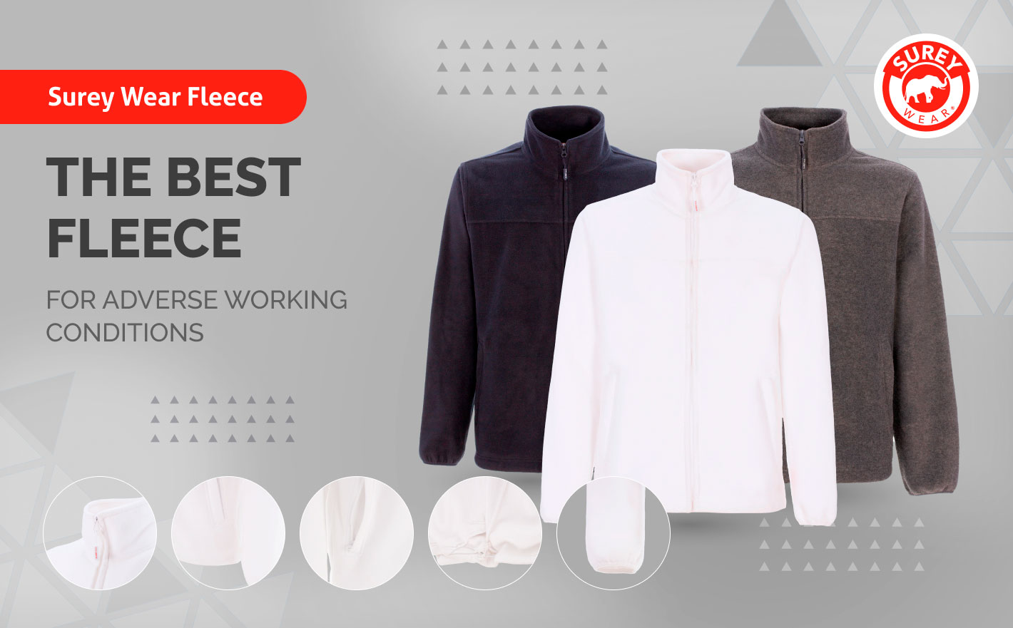 Surey Wear Fleece Jacket: The Best Fleece for Challenging Work Conditions