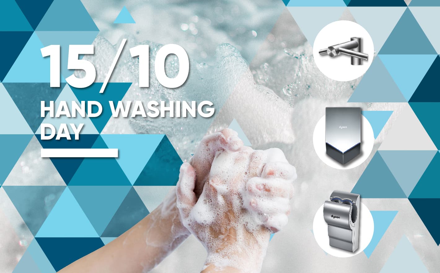 The importance of washing hands at work