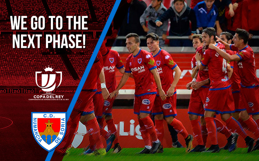 ¡C.D. Numancia goes to the next phase!