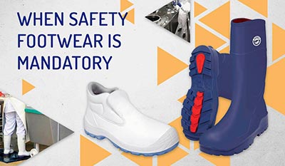 When safety footwear is mandatory | Reysan