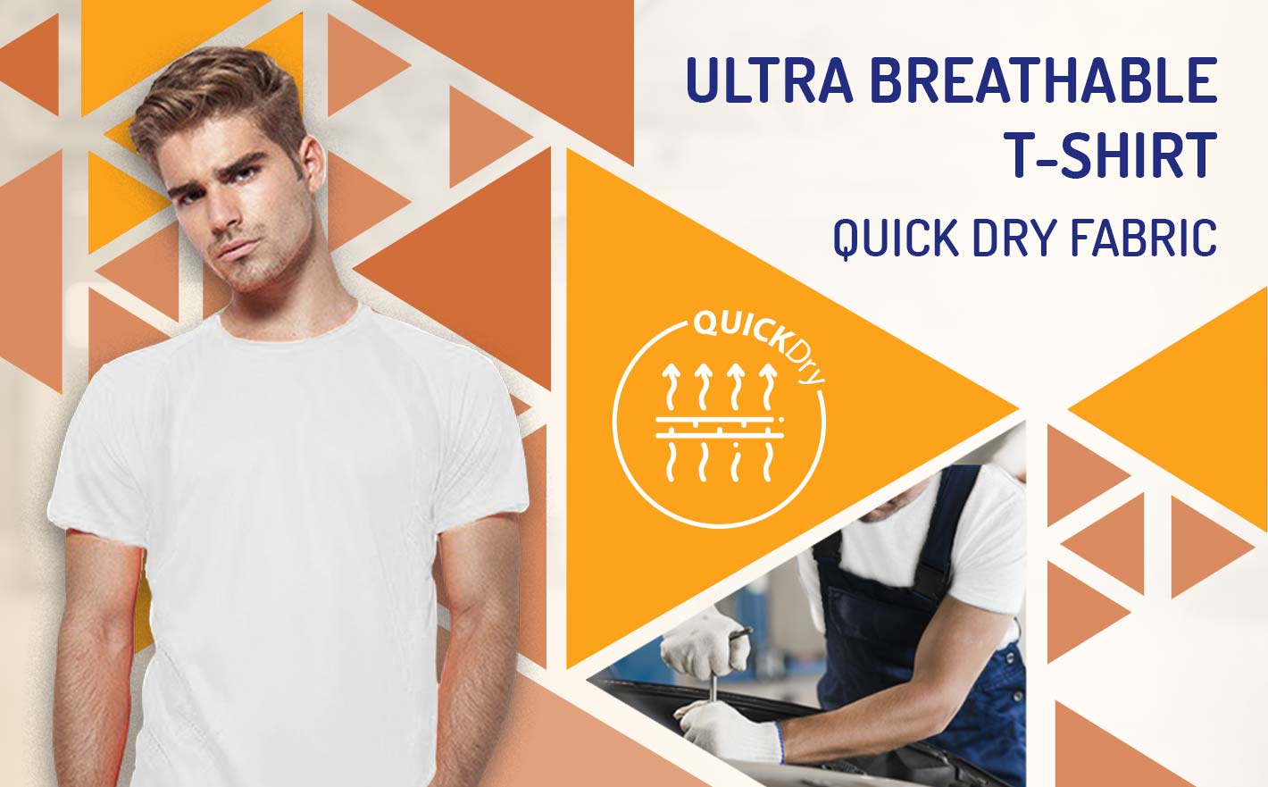 T-shirts for professional use