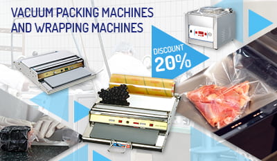 Professional vacuum packaging machines and wrapping machines
