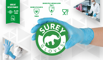 Why do nitrile gloves offer superior protection?
