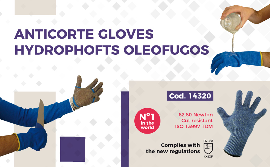 Anti cut, wtaer-repellent and oleophobic gloves | by Reysan