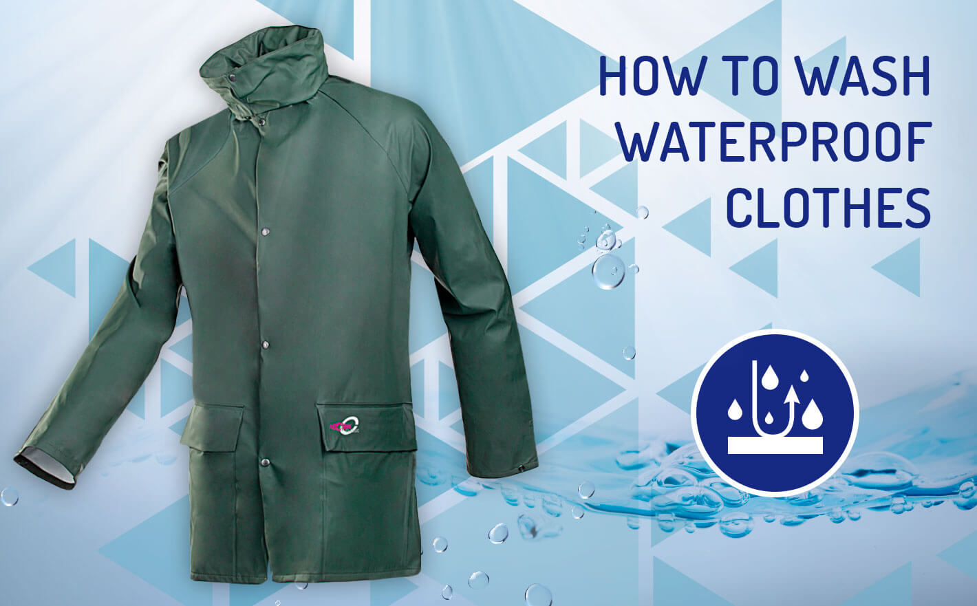 Washing waterproof clothes sale