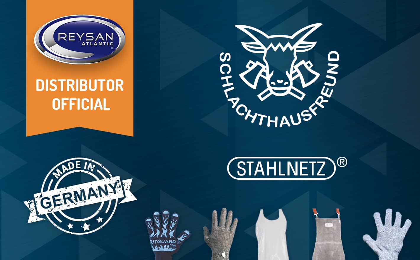 Official distributors in Spain for Schlachthausfreund and Stahlnetz