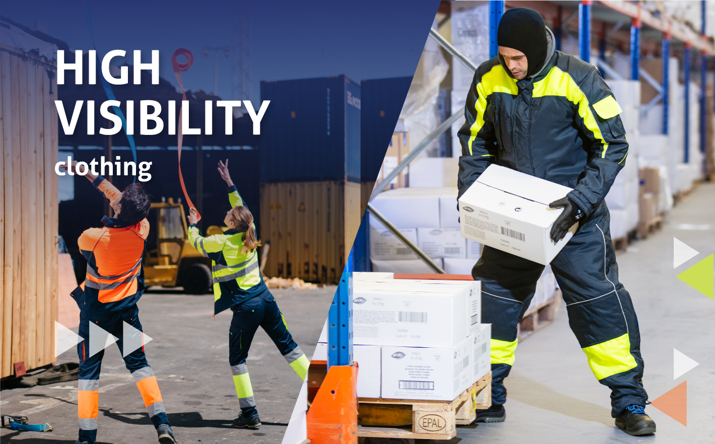 What features should high-visibility workwear have?