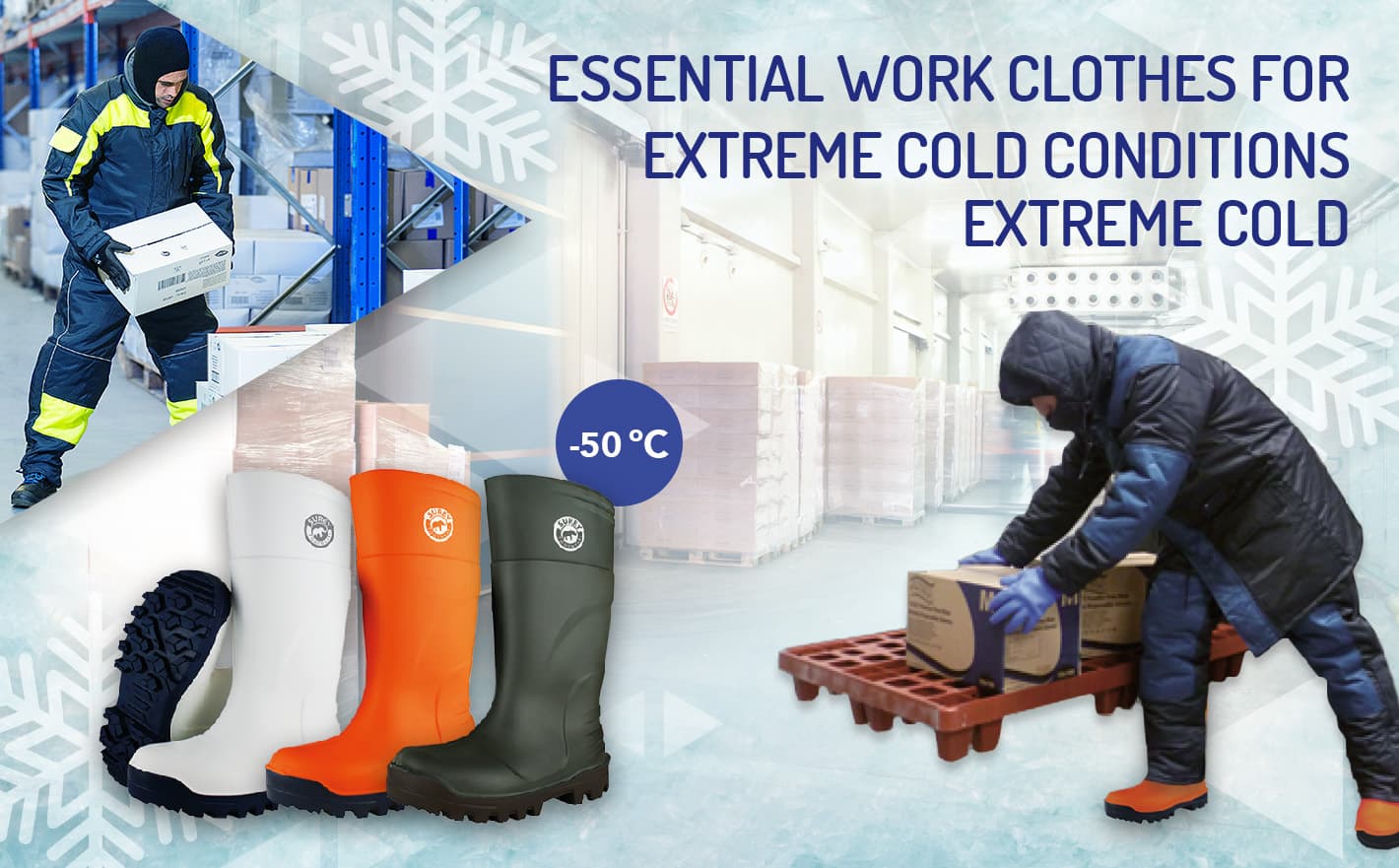 Must-have work clothes for extreme cold conditions