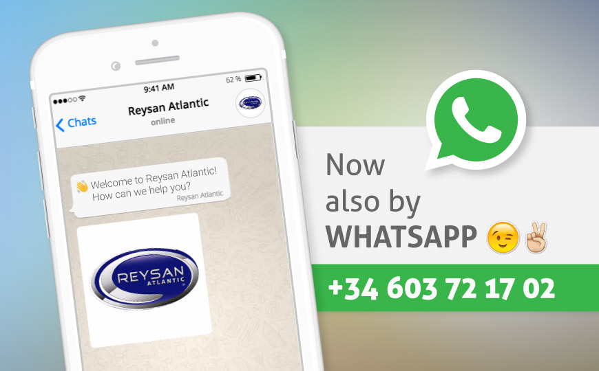 Now also in WhatsApp