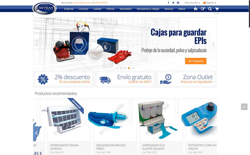 We have updated our homepage