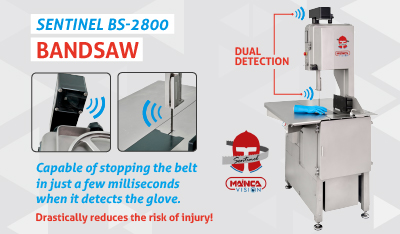 A bandsaw that stops by itself to protect your hands? Yes, it exists