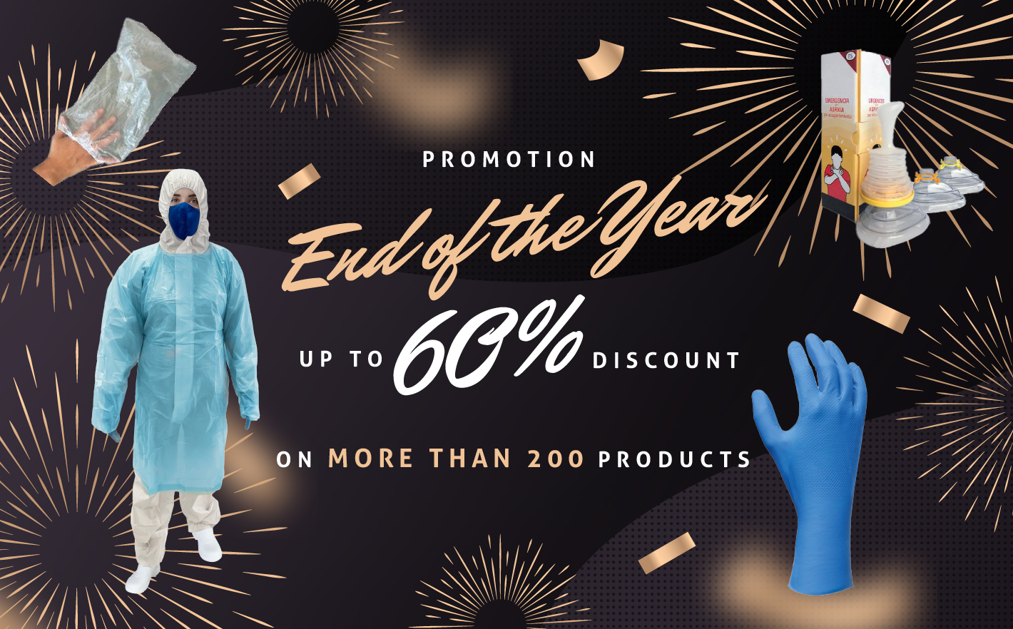 End of the YEAR Promotion! Up to 60% discount on more than 200 products.