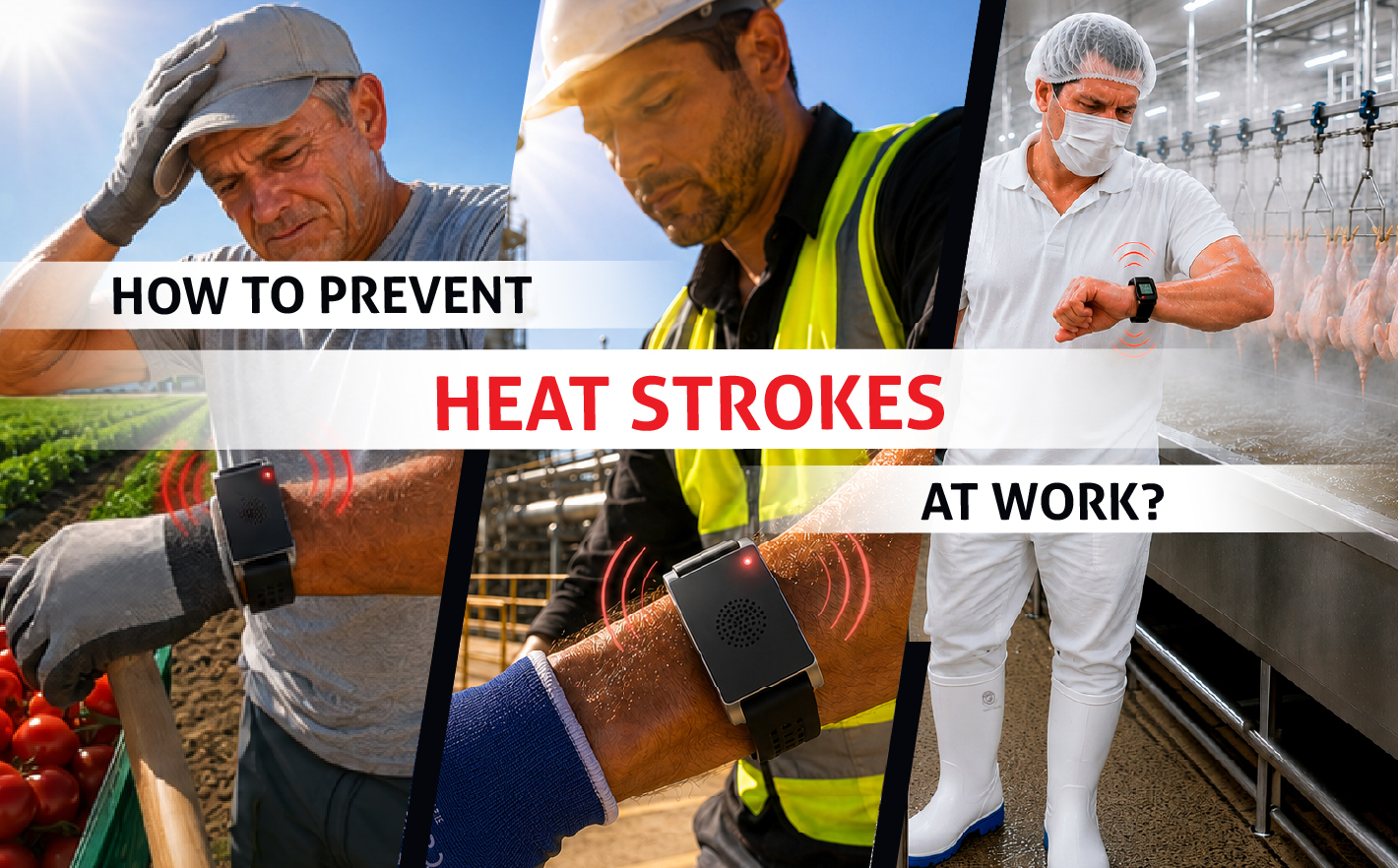 How to Prevent Heat Stress at Work? Preventive Measures and New Thermal Monitoring Wristbands