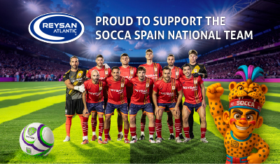 Proud to support the Socca Spain National Team!