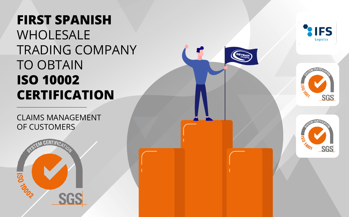 REYSAN ATLANTIC: PIONEERS IN SPAIN IN OBTAINING ISO 10002 CERTIFICATION FOR CUSTOMER COMPLAINT MANAGEMENT