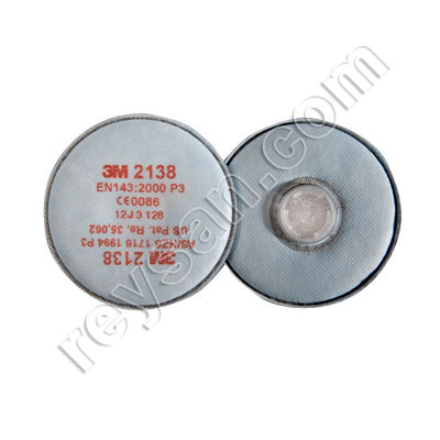 3M FILTER 2138 P3 ORGANIC VAPOUR