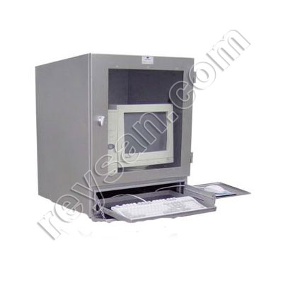 STAINLESS STEEL COMPUTER CABINET