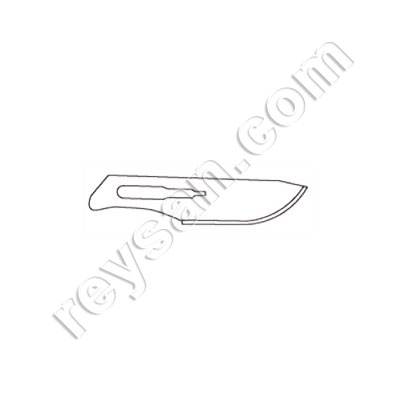 SCALPEL BLADE 7620 100 PCS