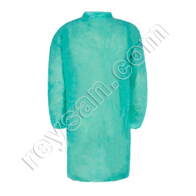 PREMIUM POLYPROPYLENE WORK COAT WITHOUT POCKETS