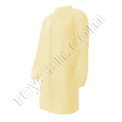 PREMIUM POLYPROPYLENE WORK COAT WITHOUT POCKETS