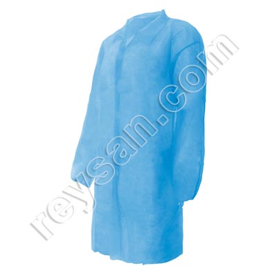 PREMIUM POLYPROPYLENE WORK COAT WITHOUT POCKETS