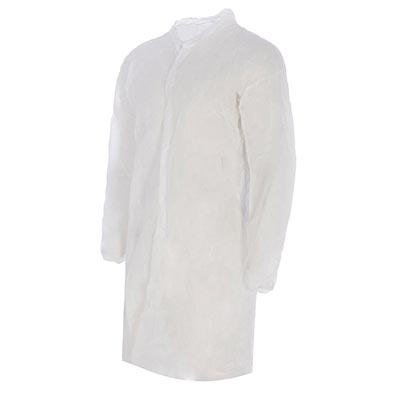 Disposable gown for the food industry