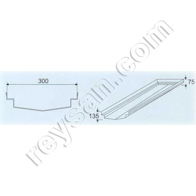 CHANNEL WIDTH 200MM 134-1 METRO