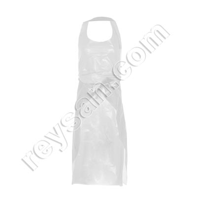 WHITE PLUS DISPOSABLE APRON