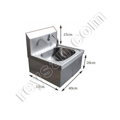 WASHBASIN INOX CUVE