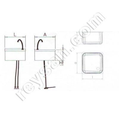 WASHBASIN 2 PEDAL