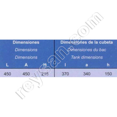WALL MOUNTED WASHBASIN WITH PEDAL R.061204
