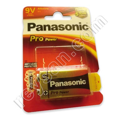 PANASONIC BATTERY 6LR61 9V U