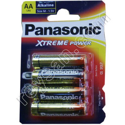 PANASONIC BATTERY LR6B/4BP AA