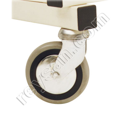 SHELF WHEELS 4 WHEELS KIT