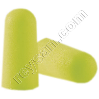 EAR PLUGS SOFT NEON  YELLOW