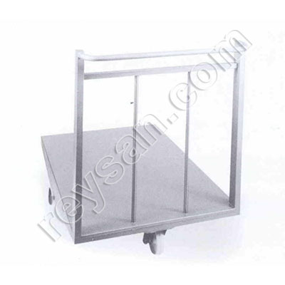 STEEL CART 1200X800X1025 INOX
