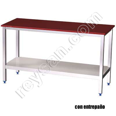 POLYETHYLENE TABLE RED