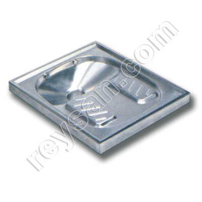 SQUATTING WC PAN INOX