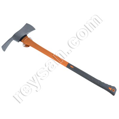 FIREMAN AXE FIBRE HANDLE