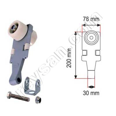 AERIAL TRANSPORT CART WITH CRADLE