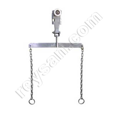 CHAIN INOX 45CM WITH EYEBOLT