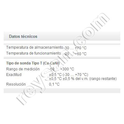 TESTO WITH PROBE -50 +300° 108