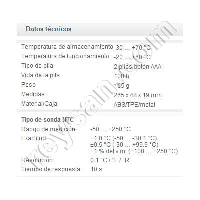 TESTO FOLDABLE -50 +250° 104
