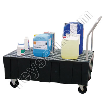 RETENTION BASIN WITH WHEELS