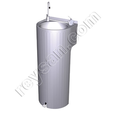 STAINLESS STEEL COLUMN FOUNTAIN