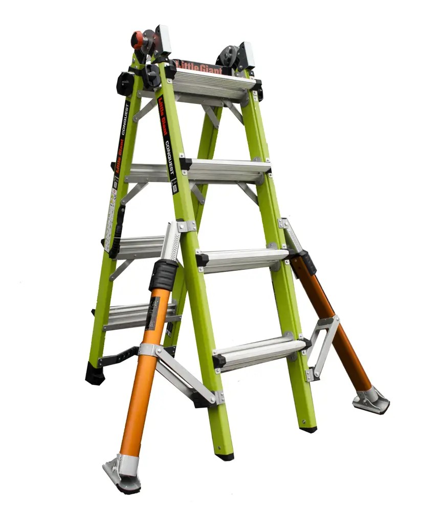 SLIDING LADDER AND SUPPORT
