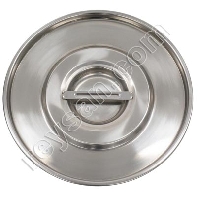 STAINLESS STEEL LID FOR STAINLESS STEEL BUCKET WITH BASE